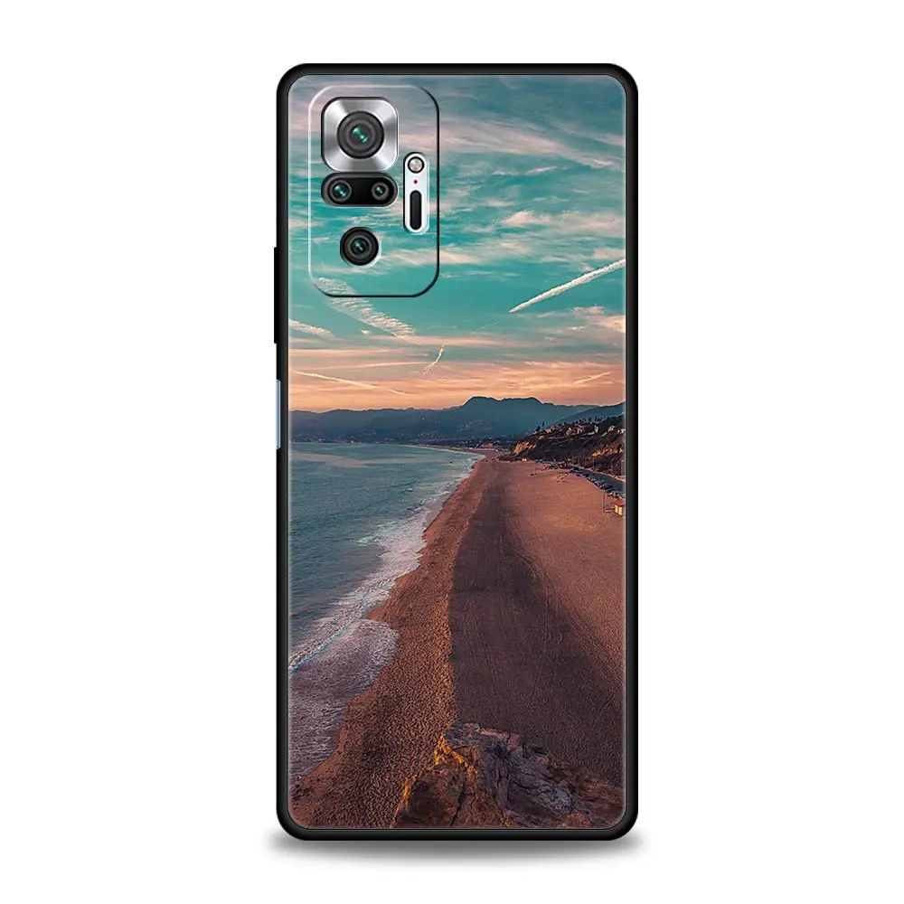 Funda de teléfono Forest Beach Sunrise Nature para Xiaomi Redmi Note 12, 5G, 12, 11, 10 Pro, 4G, 10C, 9S, 9, 8, 7, 9T, 8T, 9C, 9A, 8A, 10S, funda para juegos - imagen 2