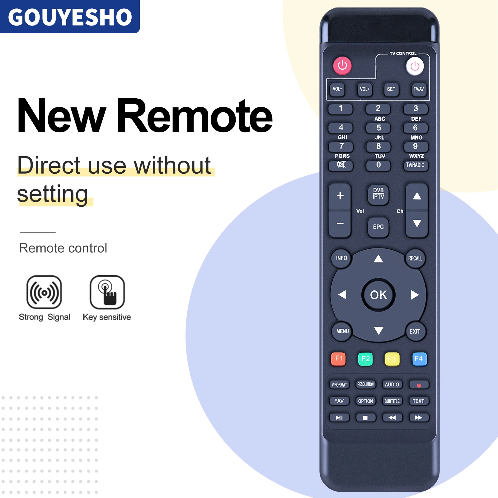 Nuevo mando a distancia para Golden Interstar Alemania Alpha X, Beta X