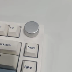 Perillas Metal Plateado Keydous NJ80/NJ98 para Teclado Mecánico