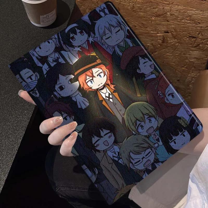 Osamu Dazai Cool para Samsung Galaxy Tab S11 S10 S9 S8 S7 S6 A10.1 A9 A8 A7 10,9 10,1 10,4 Lite FE Plus pulgadas funda para tableta - imagen 2