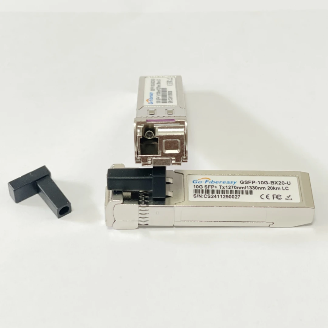 Módulo transceptor SFP 10Gb BiDi LC WDM 20km 10Gbase-BX Tx1270/Rx1330nm Módulo óptico SFP Compatible con Cisco, Miktotik, interruptor TP - imagen 3
