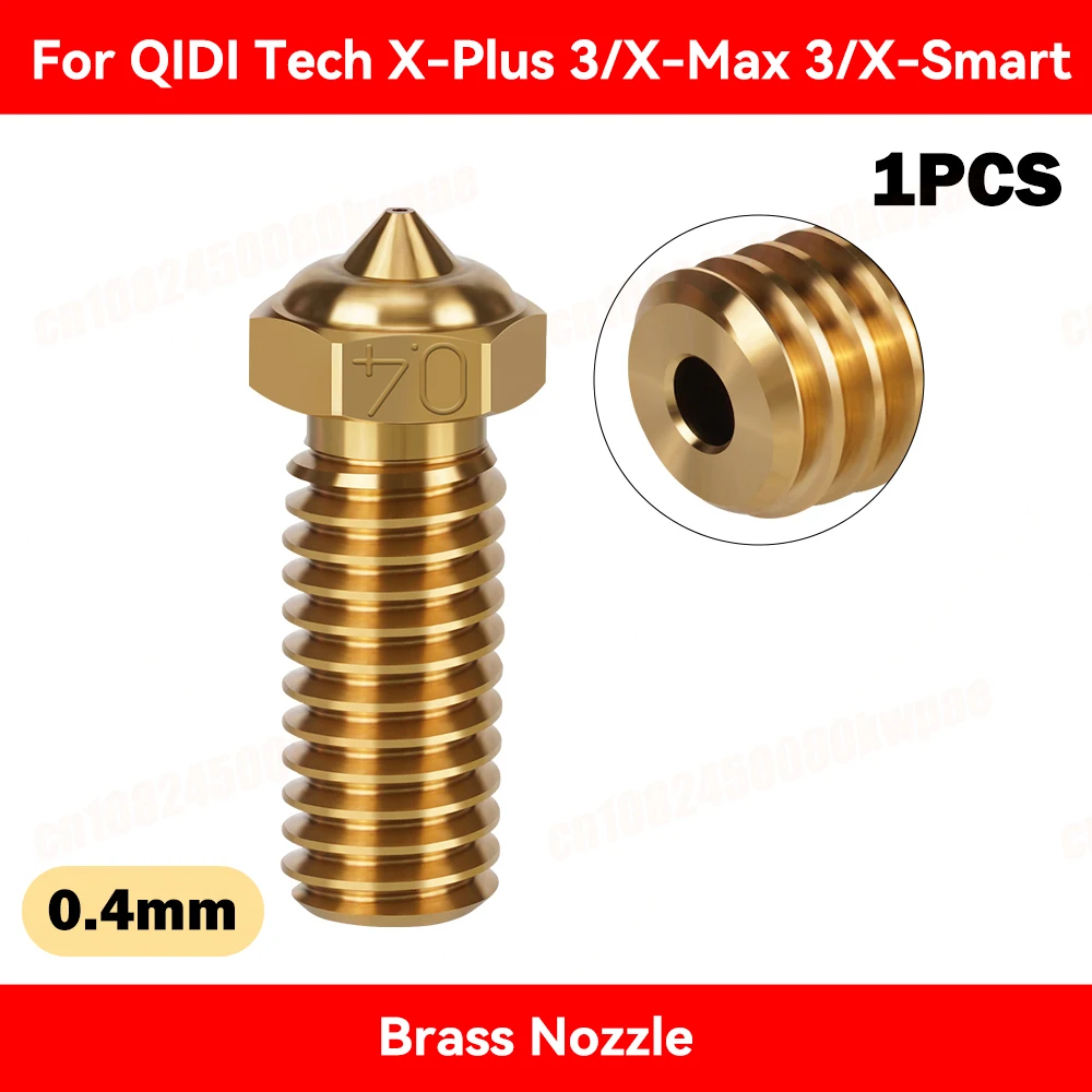 Boquillas de cabezal extrusor de 0,2/0,3/0,4/0,5/0,6/0,8/1,0mm para filamento de 1,75mm Neptuno 4/E3D/ENDER 7, piezas de impresora 3D, 10/30 Uds. - imagen 5