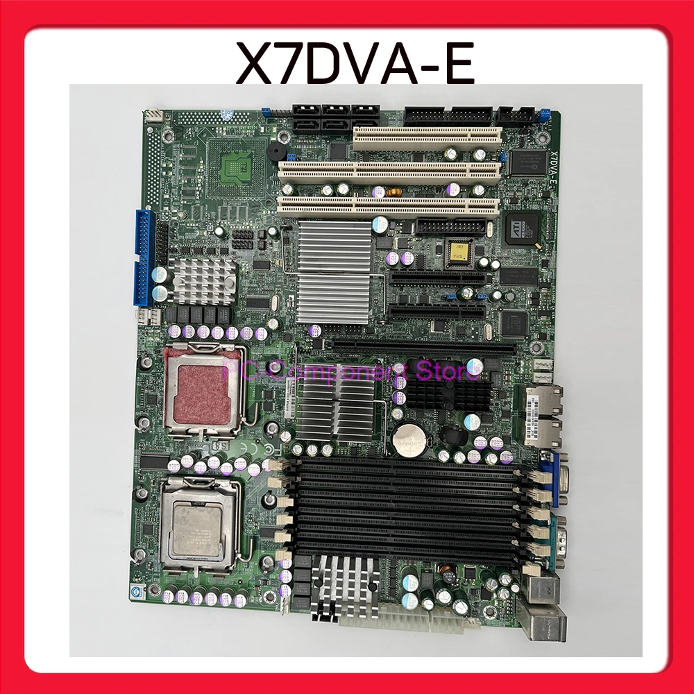 Placa base de servidor X7DVA-E Quad y Dual Core 64 bits Xeon SATA 3,0 Gbps DDR2 - imagen 2