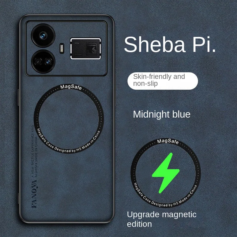 Para Nubia Z70 Ultra funda de piel sintética suave con funda trasera protectora magnética para Nubia Z70Z60 Z50 Ultra Z60S Pro carcasa de teléfono - imagen 2