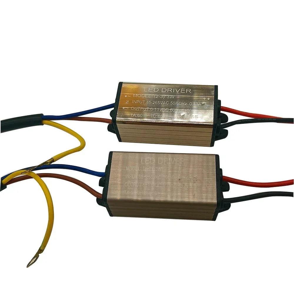 Fuente de alimentación de conducción impermeable de corriente constante LED, luz transparente, luz de minería de calle, luz de lavado de pared, conducción