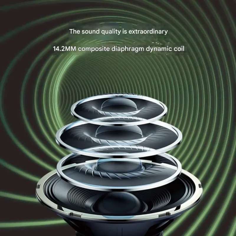 STUMPE D85 auriculares bluetooth auricular de música de metal auricular ergonómico ruido digital baja latencia auriculares con gancho para la oreja moda - imagen 5