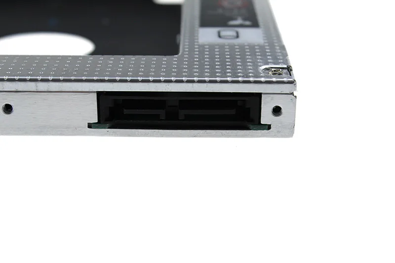 2025 aluminio SATA 3,0 2. ° HDD Caddy carcasa para portátil 9,5mm 2,5 "2TB SSD caja disco duro portátil CD/DVD-ROM deflector de bahía óptica - imagen 4