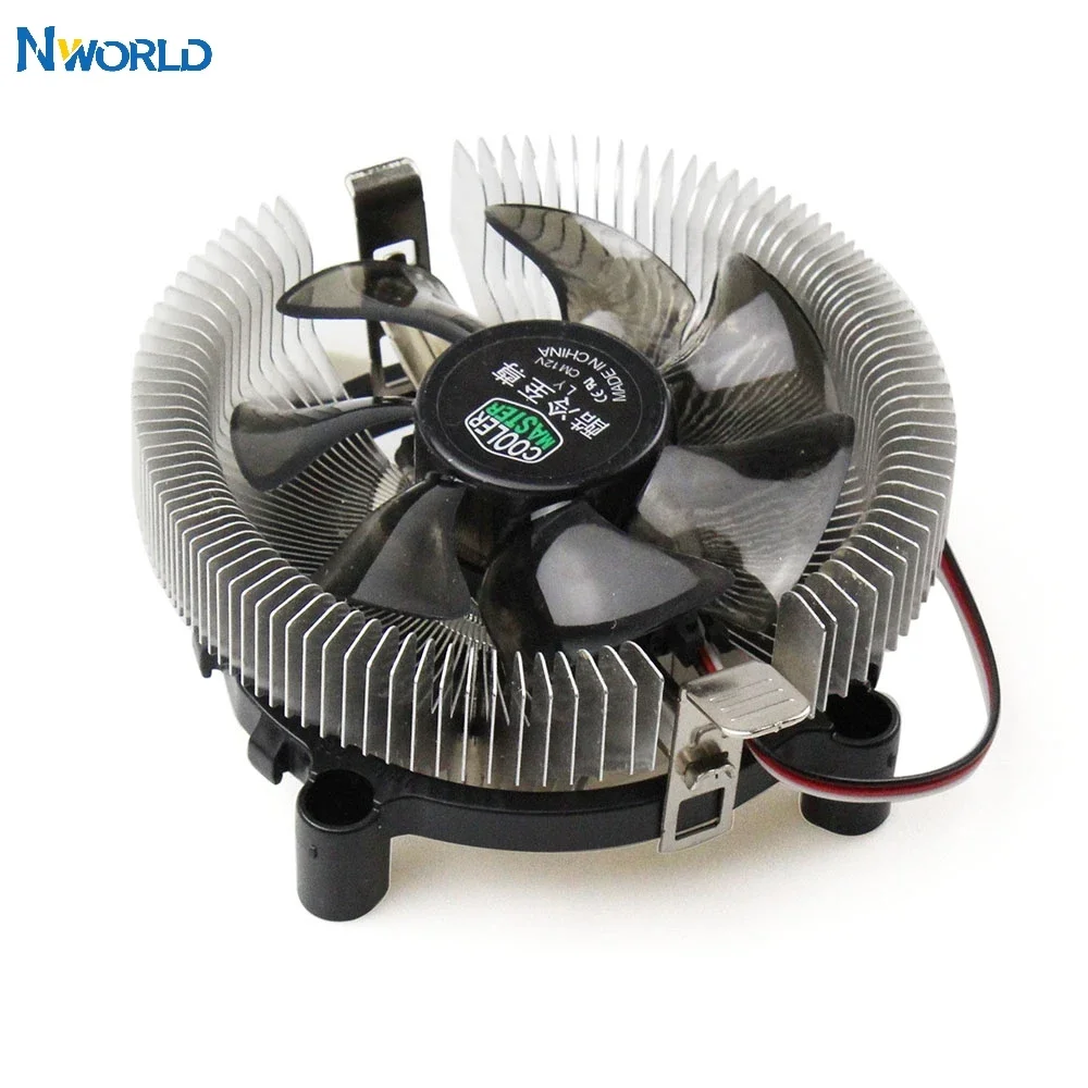 Ventilador disipador de calor de refrigeración enfriador de CPU Nworld para ordenador PC Inter LGA775/1155/1156 AMD 754 AM2/AM2 +/AM3 - imagen 2