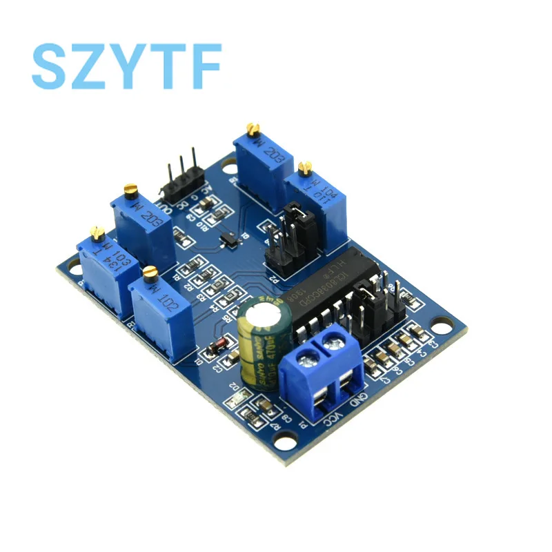 ICL8038 Fuente de señal de frecuencia media baja Generador de señal de forma de onda Módulo cuadrado de onda Triangular de onda sinusoidal - imagen 4