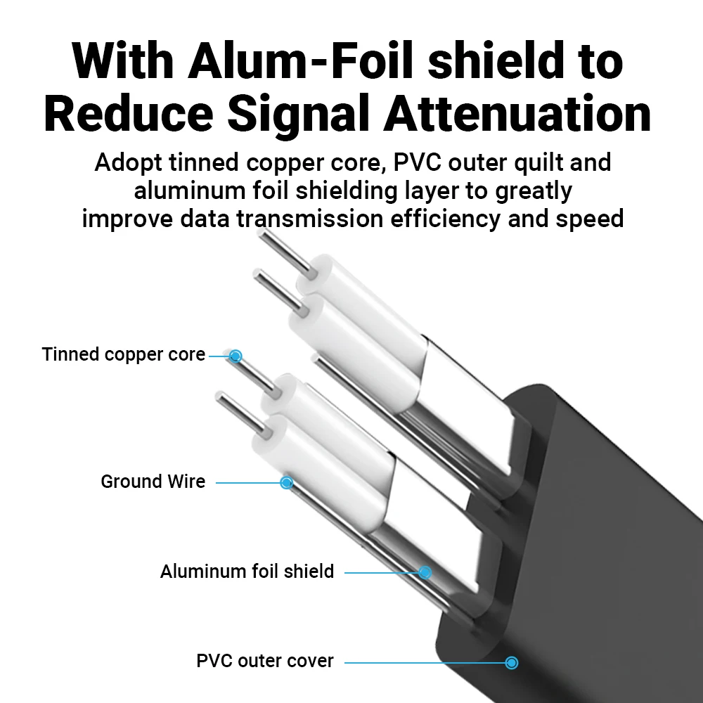 JEYI SATA Cable III 6Gbps 40CM Cable de datos HDD SDD de curva recta con pestillo de bloqueo para SATA HDD SSD CD Driver CD Writer - imagen 4