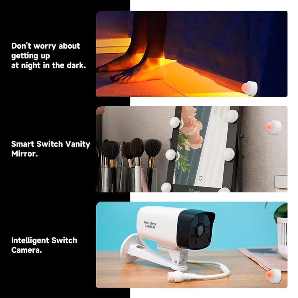 Tuya Zigbee Mini Detector de movimiento PIR, Sensor de movimiento humano, Detector infrarrojo, alarma de seguridad, funciona con Alexa, Amazon, Google Home - imagen 5