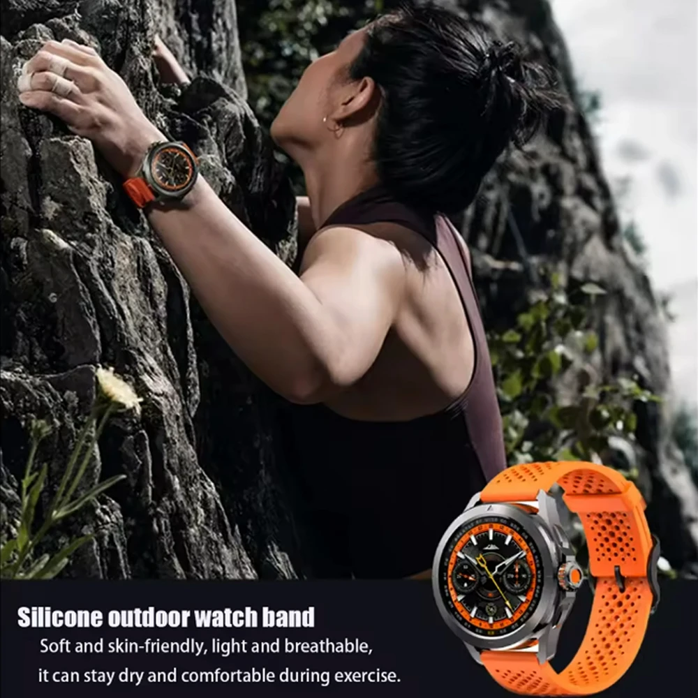 Bandas de silicona de 22mm para Xiaomi Watch color2 S1 Pro S2 46mm/42mm S3 S4 pulsera deportiva para exteriores para REDMI Watch 5 Lite/Correa activa - imagen 4