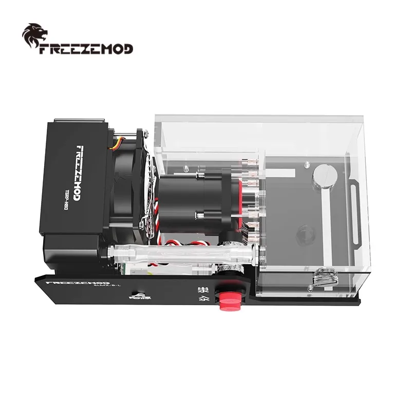 Módulo de belleza médica Industrial de refrigeración por agua, caja de bomba AIO + radiador de vía fluvial individual/doble de 80mm + SLMZ-B-L de depósito de 500ML - imagen 3