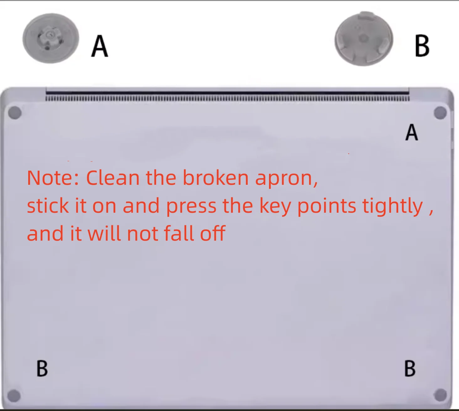 4 piezas nuevas para Surface Laptop 3 4 pies de goma funda inferior almohadilla de pie 1867 1868 1951 1958 gris negro oro azul - imagen 5