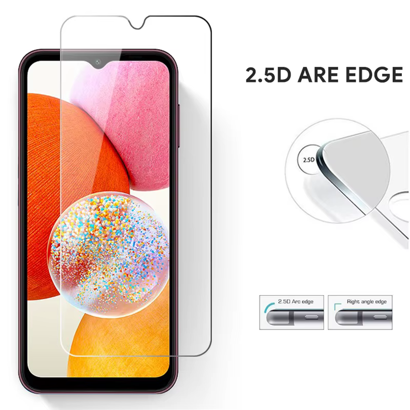 Protector de pantalla HD para móvil, cristal templado para Samsung Galaxy A34, A14, A54, A53, 5G, A24, S21FE, S20FE, A74, 5G, 4 unidades - imagen 4