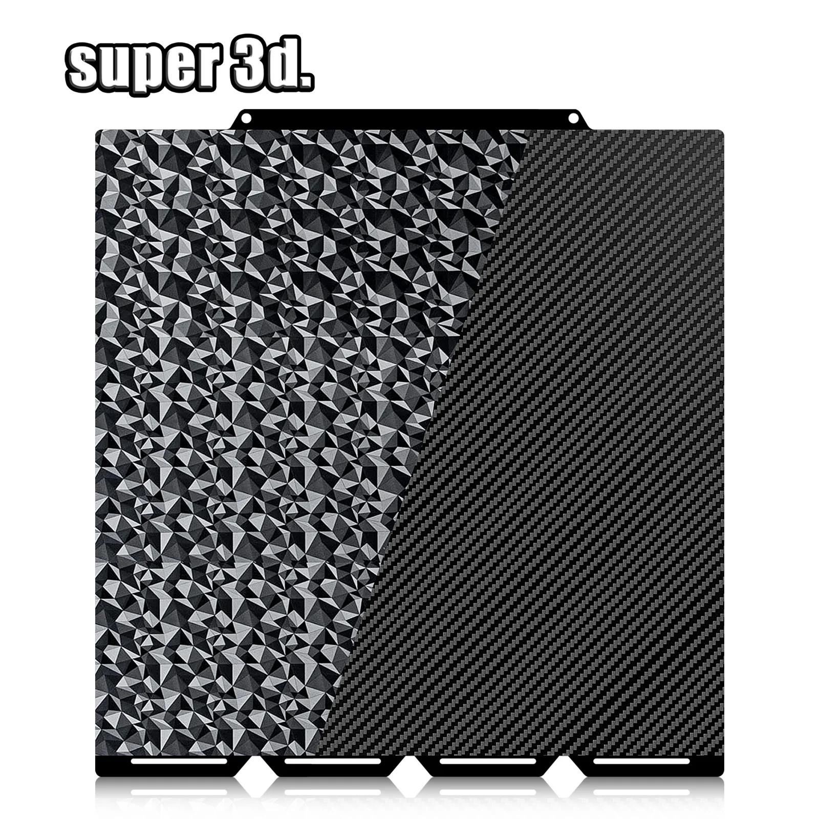 Para Snapmaker U1 placa de construcción PEO hoja de PET 276x293mm plataforma de cama de impresión suave de doble cara para accesorios Snapmaker U1 - imagen 2