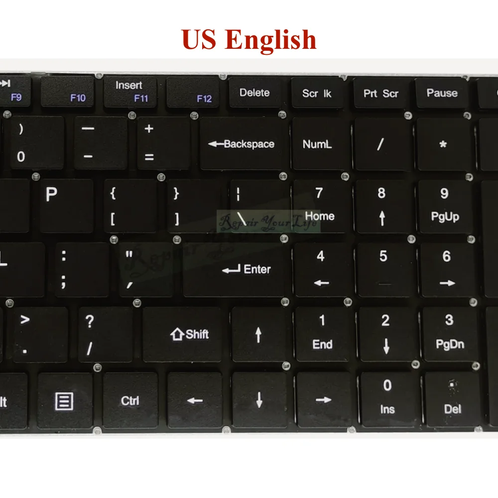 Nuevo teclado para portátil GWNR71517 en inglés de EE. UU. para Gateway GWNR71517-BL GWNR71517-BK 15,6 "Ultra delgado MB 3501063 F0006-063 - imagen 5