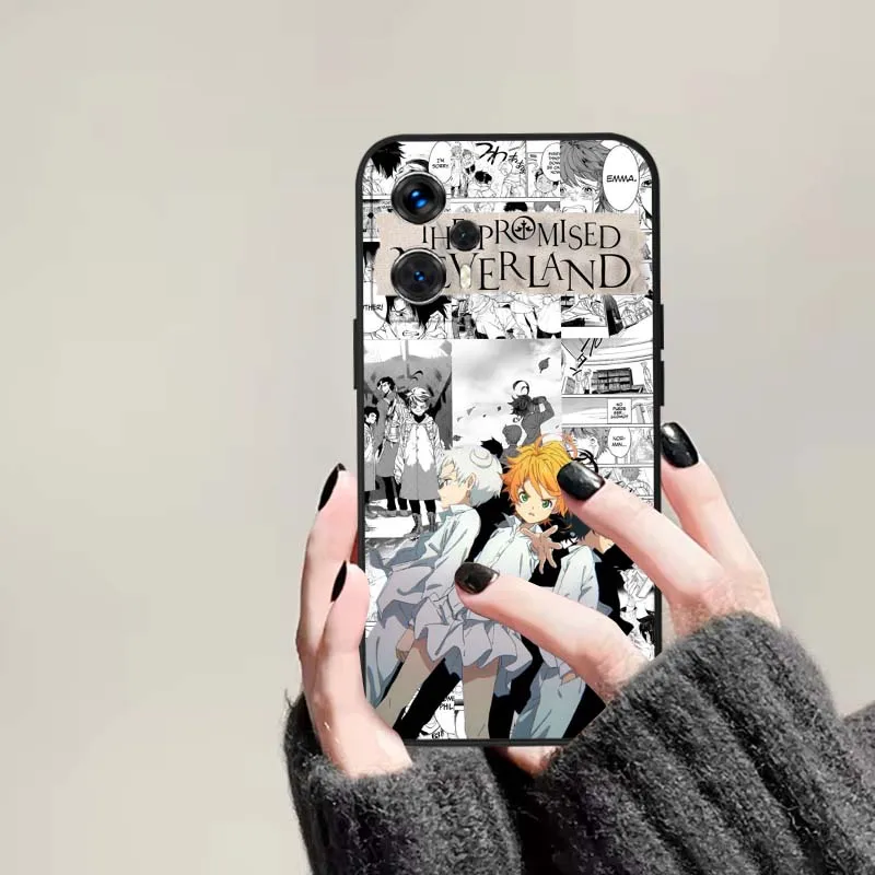 The Promised Neverland para Motorola Edge 60 50 40 E22i E22 E15 S X30 G G24 Pro Stylus Play Power 5G 2025 funda de teléfono - imagen 3