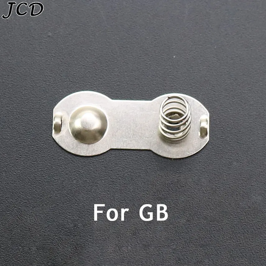 JCD 10 Uds terminales de batería contactos de resorte piezas de repuesto de resorte de batería para consola GameBoy Advance Color GB GBC GBA GBP - imagen 4
