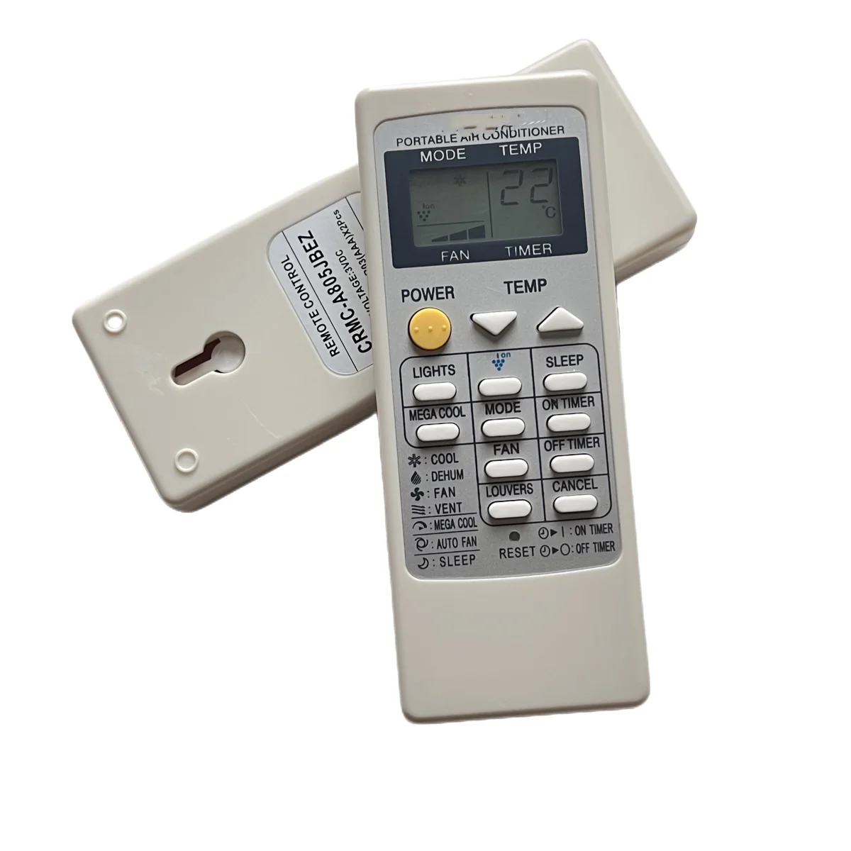 Mando a distancia para Sharp CRMC-A753JBEZ, CV-P09FX, CV-P09LX, CV-P09FL, CV-P09FR, JBEZ, CRMC-A663, aire acondicionado - imagen 4