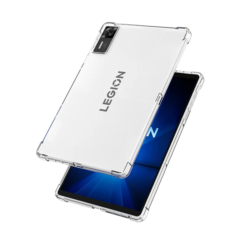 Funda transparente para Lenovo LEGION Y700 4th 2025, funda de silicona suave de TPU, funda de Airbag para Legion Y700 4th 8,8 "2520 TB322FC