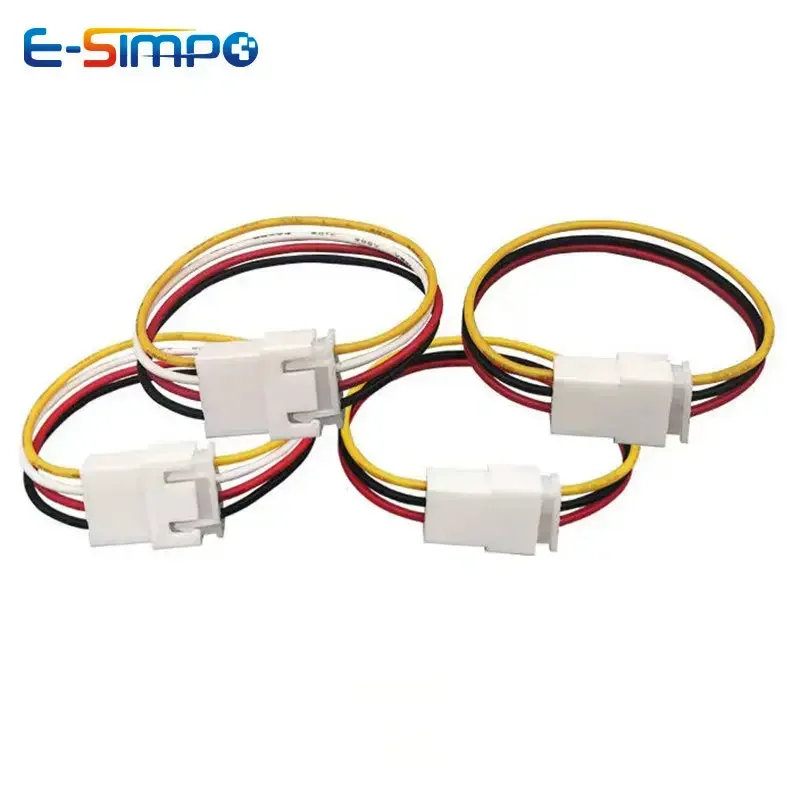 5 uds 20cm XH2.54 2P 3P 4P 5P 6P extensión macho a hembra acoplamiento aéreo engarzado conector de Cable de carga de batería - imagen 4