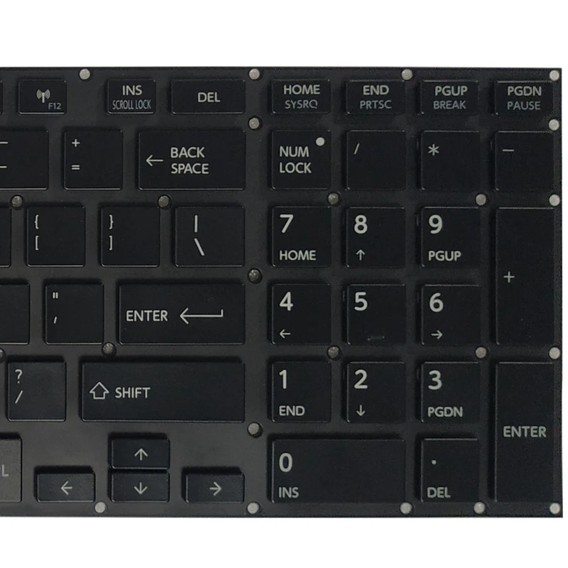 Teclado para ordenador portátil estadounidense/francés para Toshiba Satellite P50-A P50T-A P55-A P50-B P55T-A P70-A P75-A P55-B X70-A X70-B X75-A P75-A7100 - imagen 5