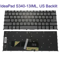 Lenovo IdeaPad S340-13 S530-13IWL Retroiluminación Teclado US UK RU