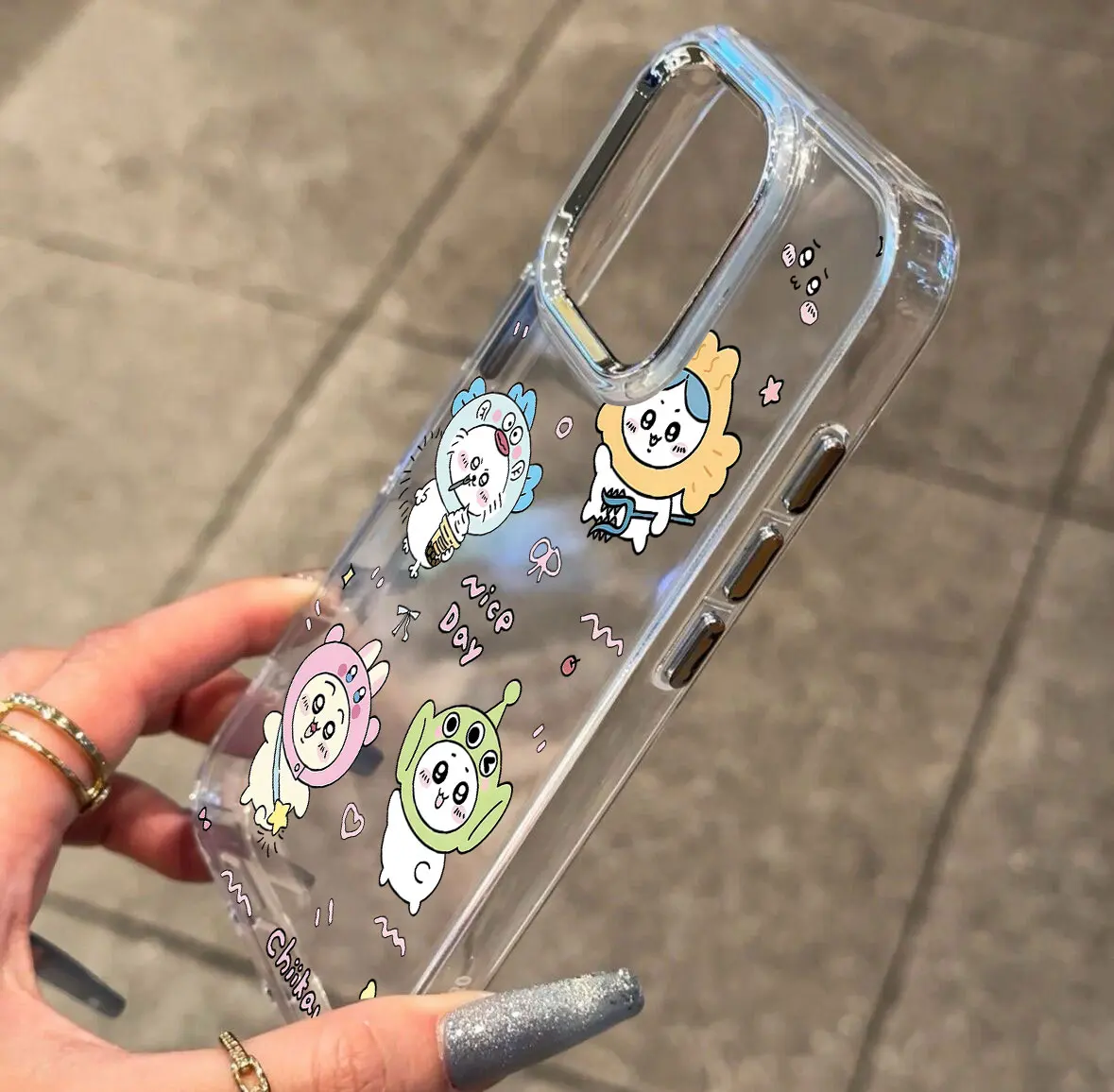 Preciosa y divertida funda de teléfono Chiikawas para Xiaomi Mi 15 14T 14 12T 11T 11 Lite Poco X7 X6 F5 F6 X5 X4 X3 GT Pro 4G 5G transparente - imagen 5