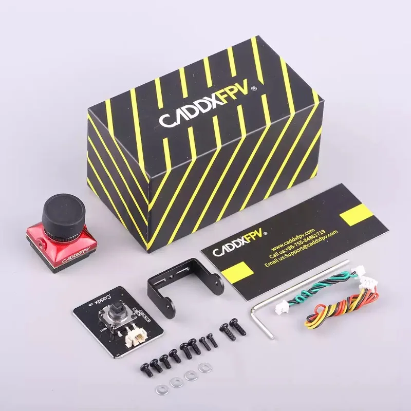 Caddx Ratel 2 V2 / PRO Cámara FPV Ratel2 Lente de 2,1 mm 16:9/4:3 NTSC/PAL Cámara micro FPV conmutable Drone Quadcopter