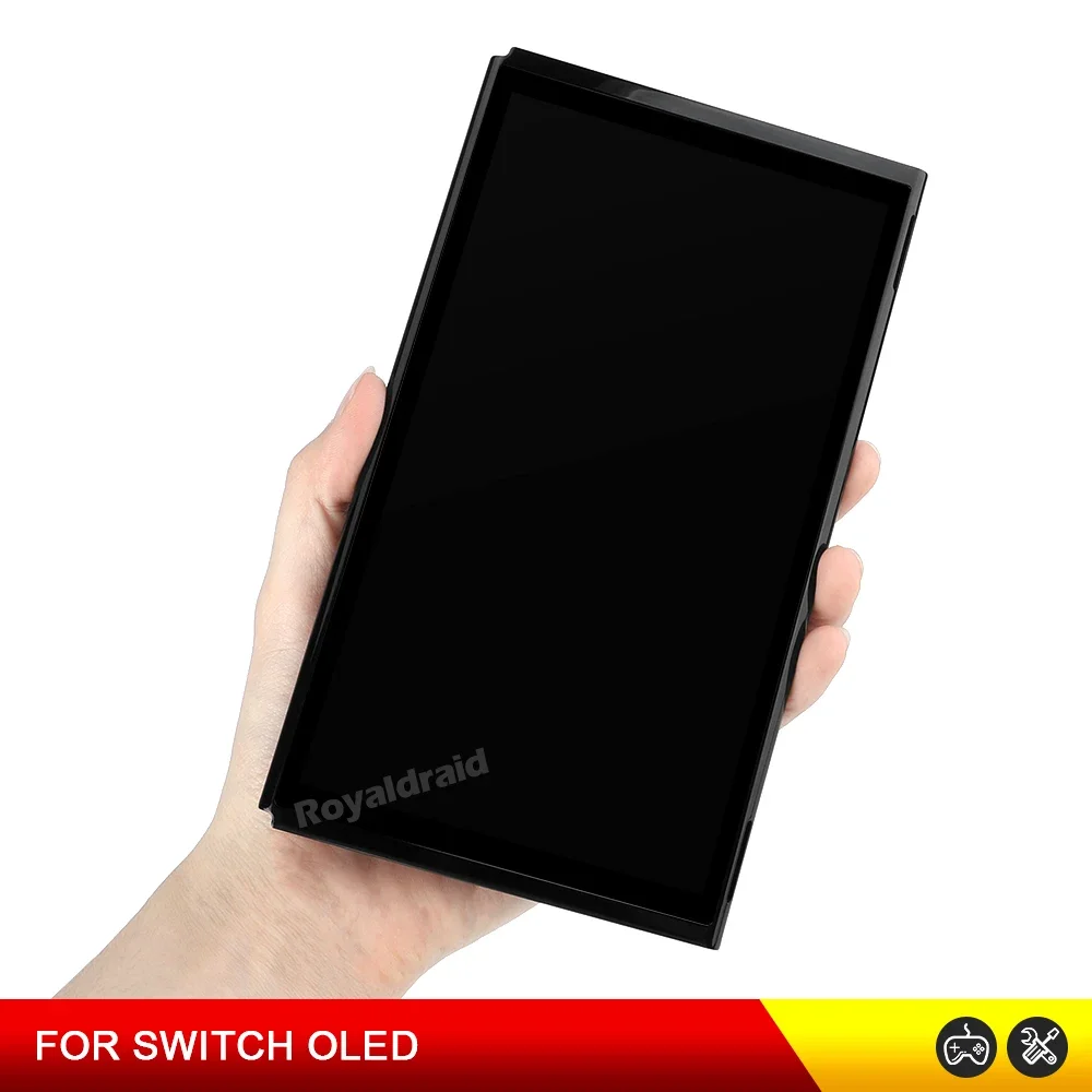 Nuevo para Switch OLED consola pantalla LCD montaje de pantalla completa reemplazo del digitalizador para Switch OLED Touch y LCD con marco - imagen 4