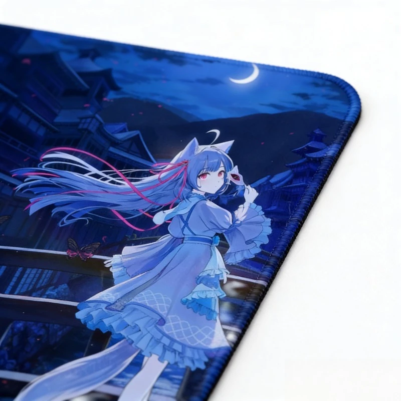 Alfombrillas de ratón de vidrio templado, alfombrillas de juego personalizadas de Anime de gran tamaño, alfombrilla de escritorio para PC, FPS, Esports, alfombrilla de ratón para juegos, regalo - imagen 5