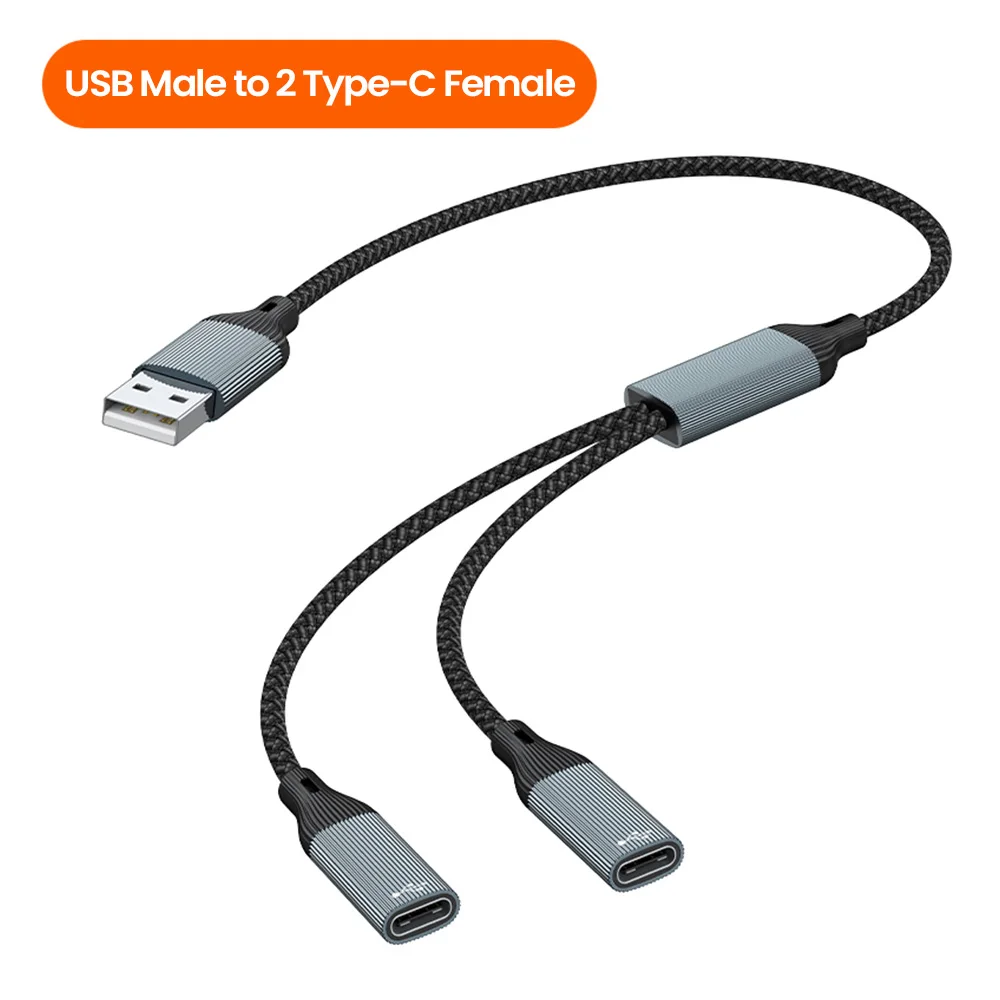usb to 2 type c