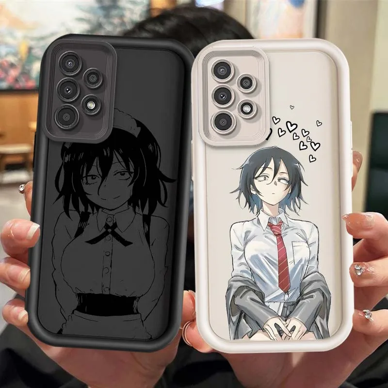 Funda de Anime Akira Asai para Samsung Galaxy A73 A72 A71 A56 A55 A35 A25 A54 A53 A52 A51 A32 funda de teléfono con escalera ocular