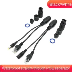 Inyector PoE Cámara IP – Adaptador Ethernet Gigabit