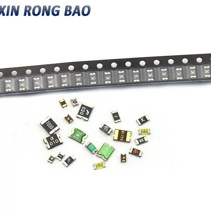 Fusible de restauración SMD de desconexión positiva única 1206 3216 0.5A 1A 1.5A 2A 2.5A 3A 4A 5A 6A 7A 8A 10A 12A 15A 20A 30A de acción rápida - imagen 2