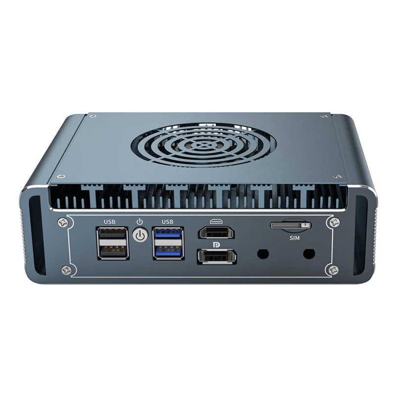 Mini PC con ventilador de 2,5G, enrutador N100 de 12. a generación, Intel 4 * i226 LAN Celeron N6005 J5005 pfSense PVE Firewall, mini ordenador de aluminio windows11 - imagen 3