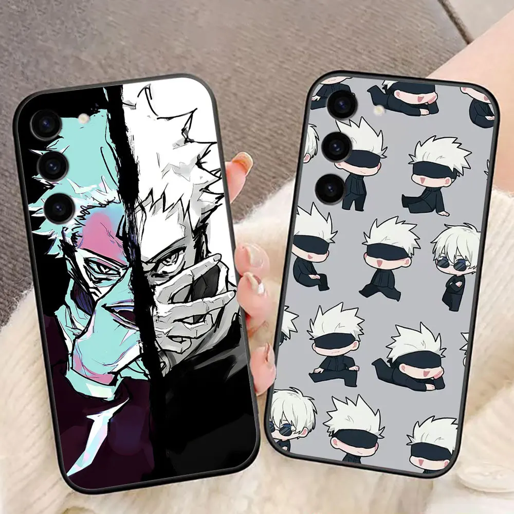 J-Jujutsu k-kaisen Gojo Satoru Funda de teléfono para Samsung Galaxy S25 S24 S23 S22 S21 S20 FE S10 S9 PLUS ULTRA Funda Capa - imagen 2