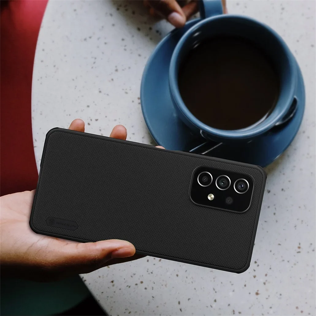 Para Samsung Galaxy A53 A73 5G funda Nillkin escudo esmerilado TPU borde PC teléfono cubierta protectora trasera para Samsung A53 5G carcasa de teléfono - imagen 2
