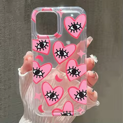 Funda iPhone Transparente Suave Antigolpes – Protección Ojos