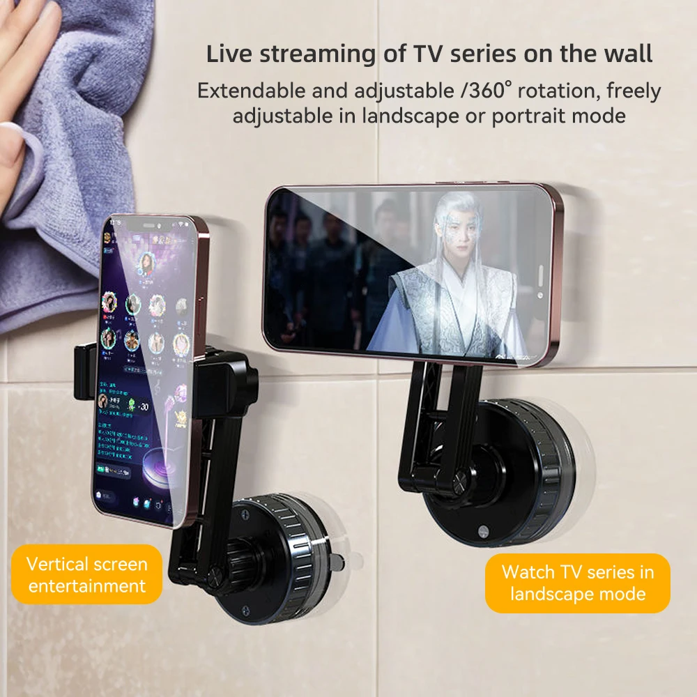 Soporte magnético para teléfono móvil, ventosa de escritorio para coche, succión al vacío adhesiva trasera, fuerte multifuncional de 360 grados - imagen 3