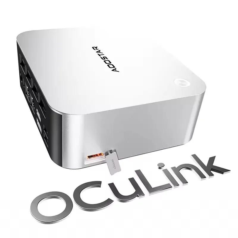 AOOSTAR MACO Mini PC AMD Ryzen 7 H255 Mini PC Windows 11 WiFi 6 USB4 PC para juegos DDR5 5600MHz compatible con 4 pantallas 4K/8K ordenador - imagen 4