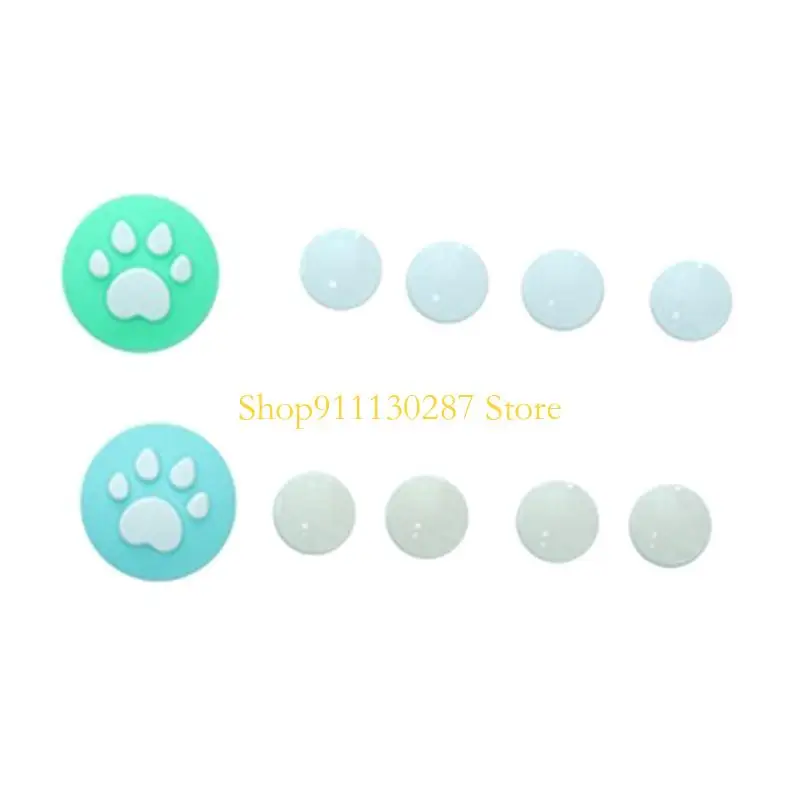 J1HC 10 piezas bonitas tapas agarre para pulgar para cubierta del Joystick del controlador del interruptor - imagen 3