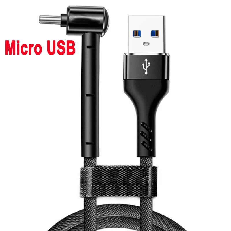 Black Micro USB