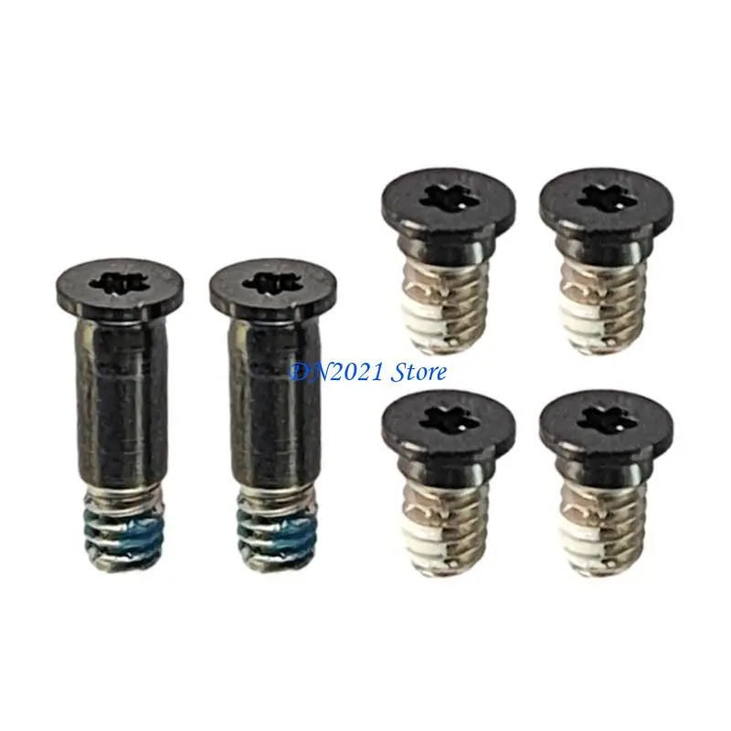 F3ke 6pcs Cubierta inferior Cubierta Pentalobe Repair Notebook Tornillos para A2141 - imagen 3