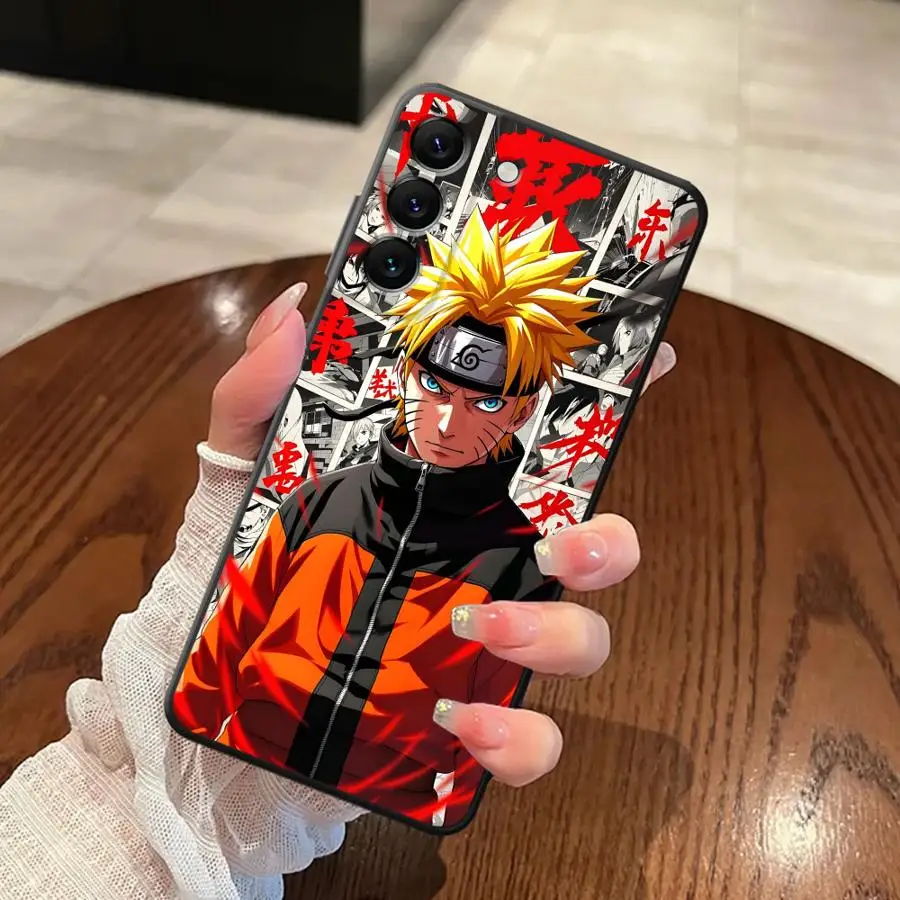 Funda para Samsung Galaxy A23 A53 A51 A73 A25 A71 A32 A22 A52 A35 A24 A55 A26 A72 A36 A41 funda negra suave para teléfono dibujos animados geniales - imagen 3