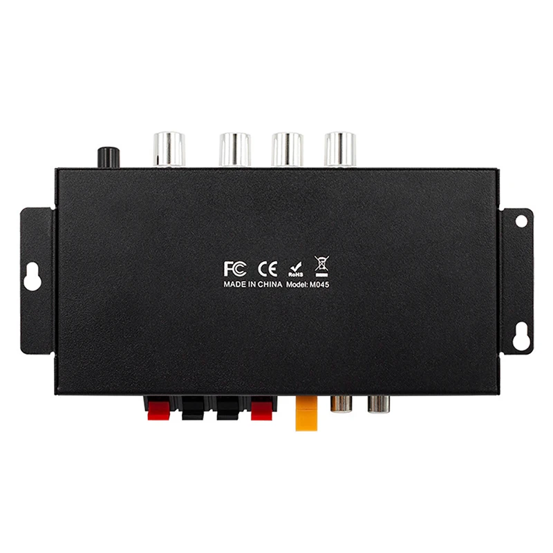 AMPLIFICADOR DE POTENCIA HiFi de 2,1 canales, amplificador de sonido de graves estéreo RMS 80Wx2 + 80W Clase D, Mini reproductor multimedia para coche, negro, compatible con entrada/salida HDMI - imagen 3