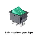 6pin 3 green LED
