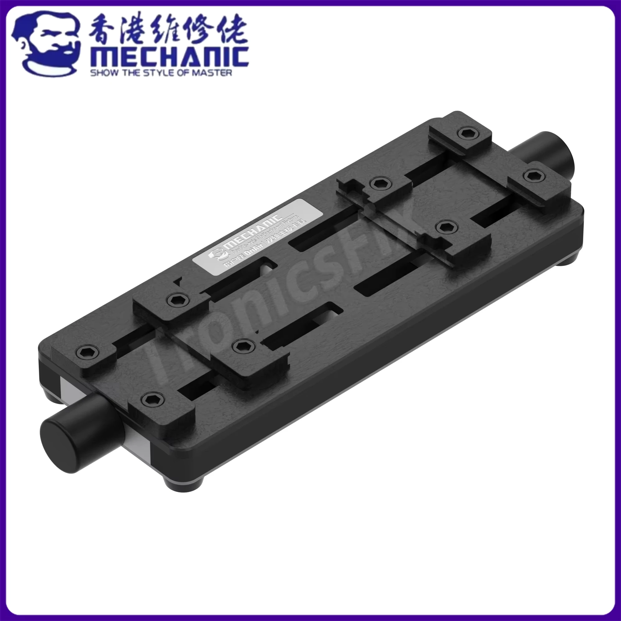 Placa base/chip de doble eje mecánico ORI AIR con viaje de 92 mm de largo, ideal para manipulación y reparación de componentes de precisión