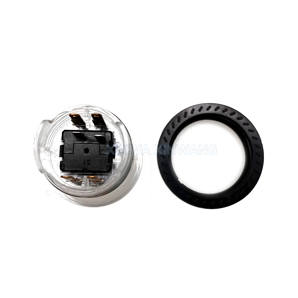 Juego de Arcade GoldLeaf RGB iluminado 3,3 v LED pulsador 28mm 30mm botones redondos para máquina de Pinball Virtual MAME, 5 uds./10 Uds. - imagen 5